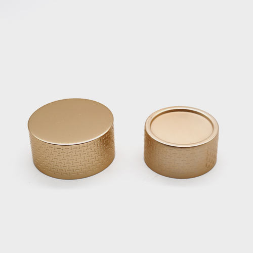 高級(jí)滾花邊頂部刻凹鋁蓋