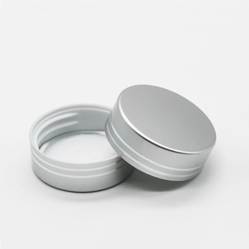 亞銀雙線半牙電鍍蓋