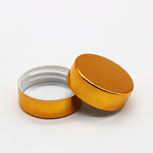 亮金半牙塑料蓋