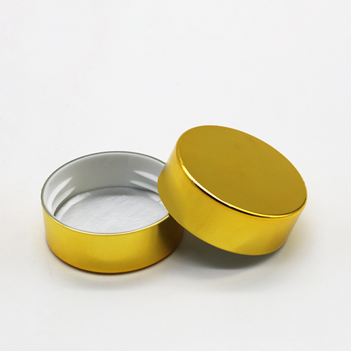 通用金電鍍噴涂半牙塑料蓋