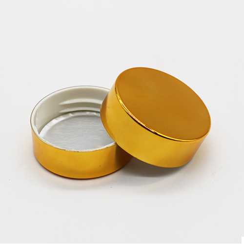 深金電鍍噴涂半牙塑料蓋